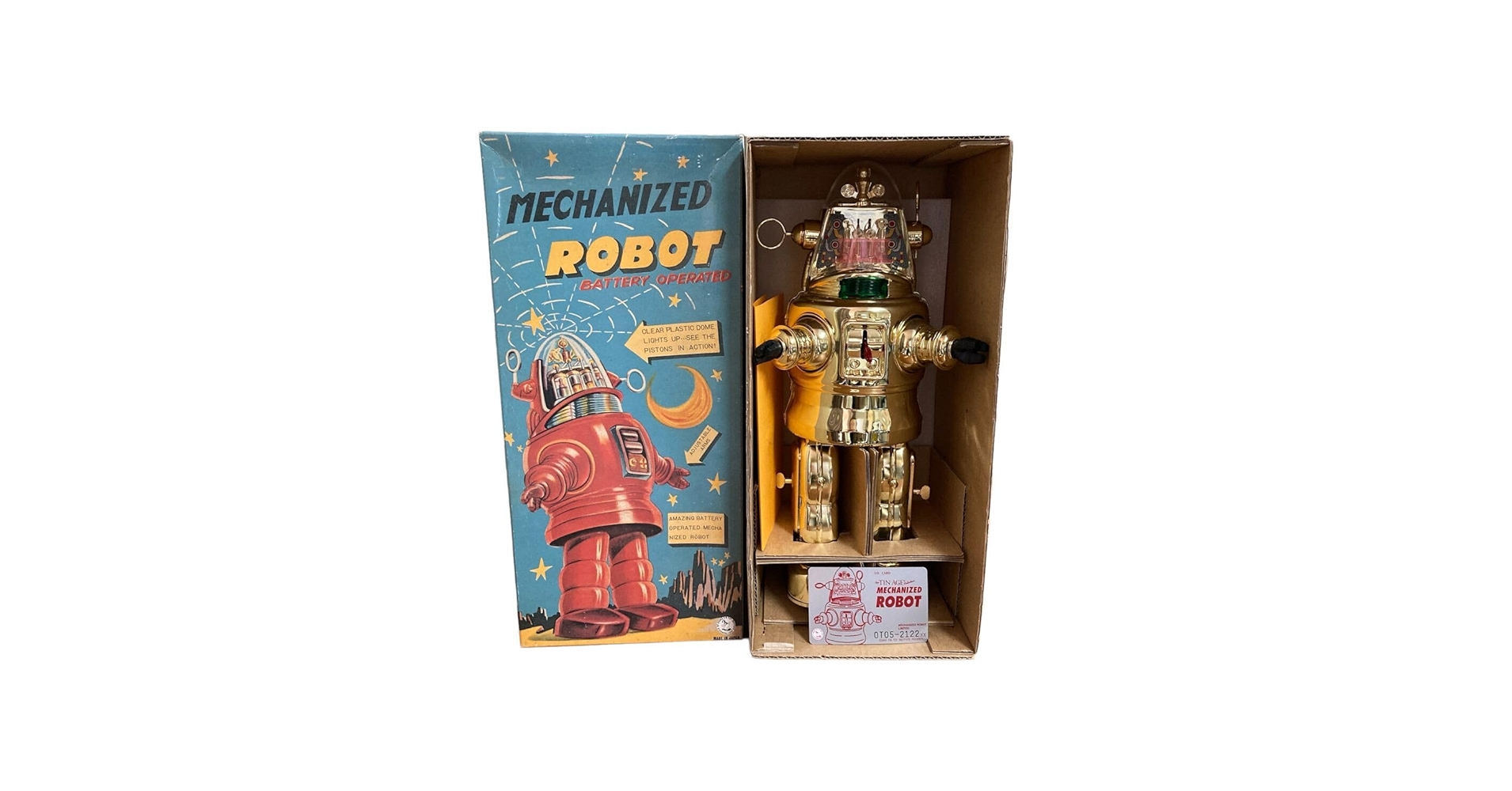 Amazon.co.jp: 大阪ブリキ メカナイズド ロボット Mechanized